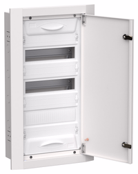 TITAN 5 Корпус металлический ЩРв-36 (1х36) 630х365х130мм IP31 белый (одна дверь) IEK