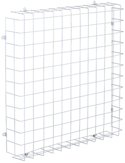 LIGHTING Решетка защитная для светильника LED ДВО 660х660х95мм белая IEK
