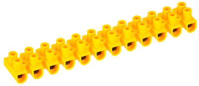 Зажим винтовой ЗВИ-30 н/г 6-16мм2 12пар желтые IEK