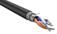 ITK Кабель интерфейсный RS-485 1х2х0,6 нг(А)-HF черный (200м)