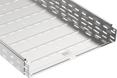 ESCA Лоток перфорированный 80х400х3000 RAL 9016 IEK