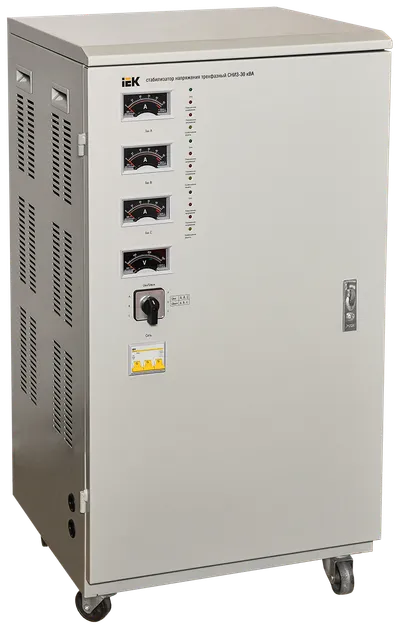 Voltage Stabilizer SNI3-30 kVA 3-phase IEK