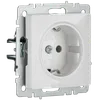 BRITE Socket with ground without shutters 16A PC11-1-0-BrB white IEK4