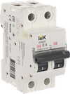 ARMAT Автоматический выключатель M10N 2P C 4А IEK0
