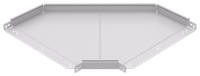 ESCA 5 Поворот 90град 50х500-1,2 RAL 9016 IEK