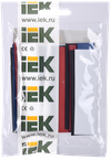 TTU set 8/4, 10/5, 12/6, 14/7 green, blue, red, black, white 20x8 cm/pack. IEK1