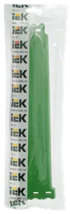 Clamp Xkl 14x310mm green (100pcs) IEK1