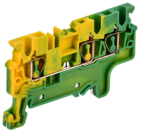 ARMAFIX Клемма пружинная CX2.5-3 PE 2,5мм2 трехконтактная заземляющая IEK