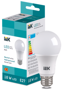 LED Bulb A65 1850lm 4000K E27 IEK