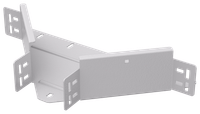 ESCA 7 Отвод Т-образный 100х100-2,0 RAL 9016 IEK
