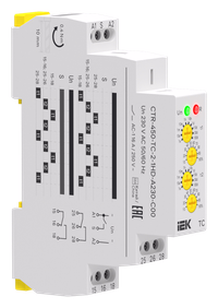 Реле циклическое TC реверсивное 2 контакта 230В AC IEK