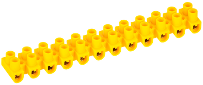 Зажим винтовой ЗВИ-5 н/г 1,5-4,0мм2 (2шт/блистер) желтые IEK