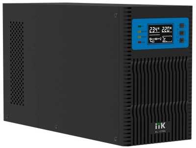 ITK ELECTRA OT ИБП Онлайн 3кВА/3кВт однофазный с LCD дисплеем 96VDC без АКБ с регулируемым зарядным устройством