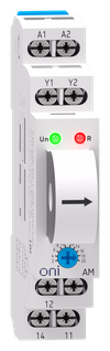 Реле контроля тока AM 2А-20А 1 контакт 24-240В AC/24В DC ONI3