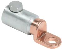 Медно-алюминиевый механический наконечник со срывными болтами АММН 120-185 до 1кВ IEK