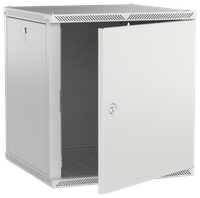 ITK LINEA W Шкаф настенный 12U 600х600мм дверь металл серый 2.0