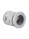 ELASTA Муфта вводная для гофрированных труб MVN32 IP40 серая IEK1