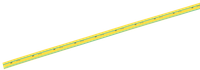 Трубка термоусадочная ТТУ нг-LS 35/17,5 желто-зеленая (1м) IEK