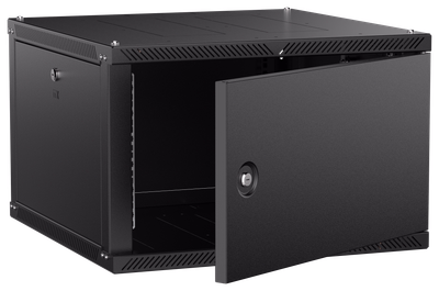 ITK LINEA W Шкаф настенный 6U 600х600мм дверь металл черный 2.0