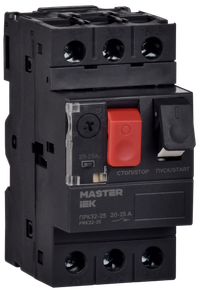 Пускатель ПРК32-25 In=25А Ir=20-25А Ue 660В MASTER IEK