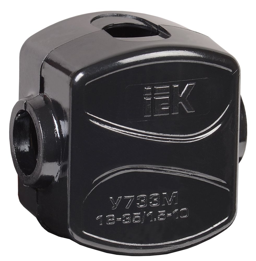 Зажим кабельный ответвительный У-733М (16-35/1,5-10мм2) IP20 IEK (UKZ-ZO-733M)