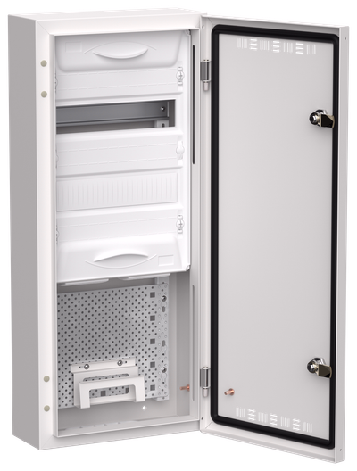 TITAN 5 Корпус комбинированный ЩРн-24 (1х48) 710х310х140мм IP30 белый IEK