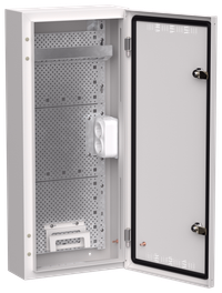TITAN 5 Корпус мультимедиа ЩРн-48 (1х48) 710х310х140мм IP30 белый IEK