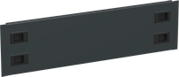 ITK by ZPAS Фальш-панель 19" 3U крепление на защелках черная РФ
