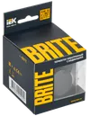 BRITE Thermostat electronic with indication TS10-1-BrG graphite IEK1