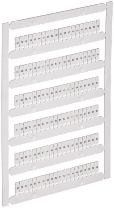 ARMAFIX Маркер для CP 1,5мм2 с символами "51-60" IEK