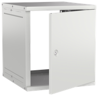 Шкаф настенный 19" 12U 600х650мм металлическая дверь серый GENERICA