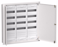 TITAN 5 Корпус металлический ЩРв-180 (3х60) 880х885х130мм IP31 белый (две двери) IEK