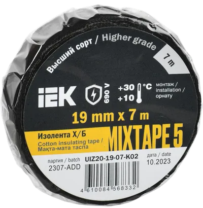 MIXTAPE 5 Electrical tape Cotton 19mm 7m IEK