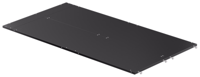 ITK DATAMODUL Панель глухая изолированного коридора 42U 1000 черный РФ