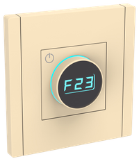 FORTE&PIANO Термостат электронный с индикацией FP452 ваниль IEK