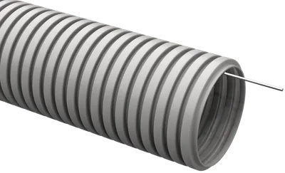 Гофрированные трубы используются для прокладки силовых и слаботочных линий скрытого типа внутри зданий и сооружений. Благодаря гибкости трубы, прокладка кабеля осуществляется с минимальными трудозатратами и практически не требует дополнительных аксессуаров.
Трубы гофрированные ПВХ соответствуют требованиям ТУ 27.33.14-002-83135016-2017.
