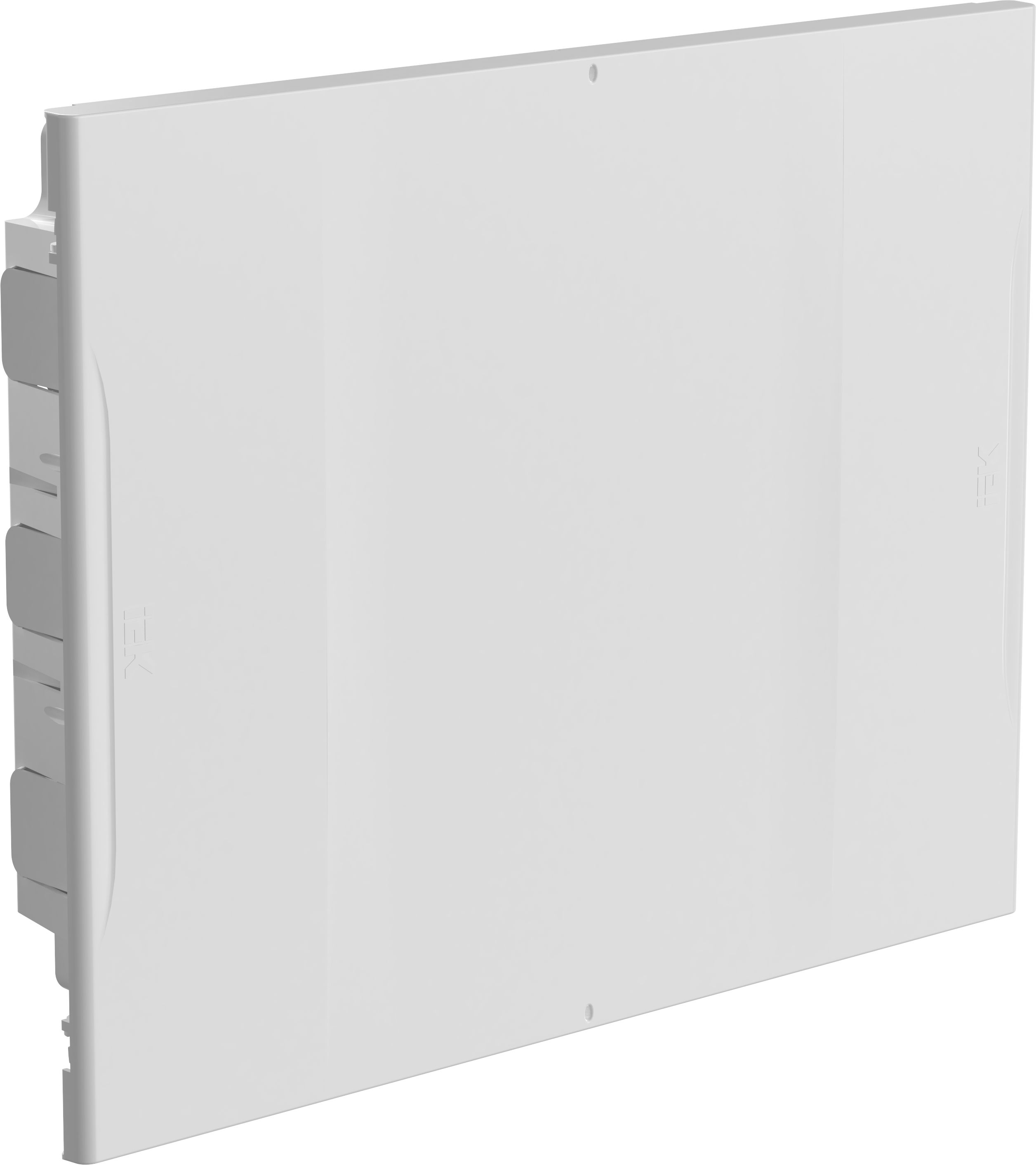 KREPTA Корпус пластиковый ЩРВ-П-12 белая дверь IP40 IEK (KR5-KP13-V-12-41)