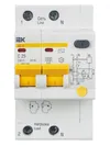 KARAT Дифференциальный автомат АД12 2P 25А 100мА тип AC IEK1