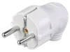 VPu11-01-ST Plug dismountable angled with grounding contact 16A white0
