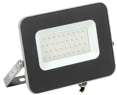 LED floodlight SDO 07-30 gray IP65 IEK