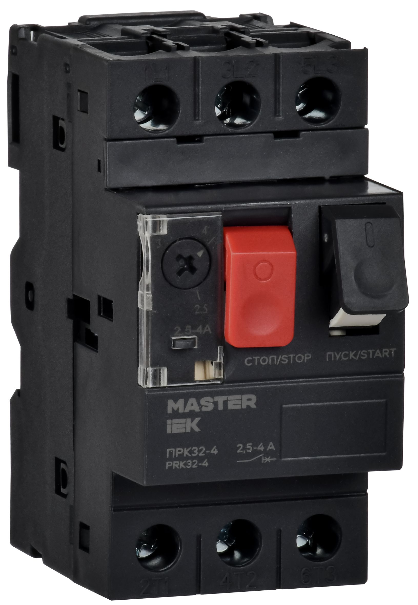 Пускатель ПРК32-4 In=4А Ir=2,5-4А Ue 690В MASTER IEK