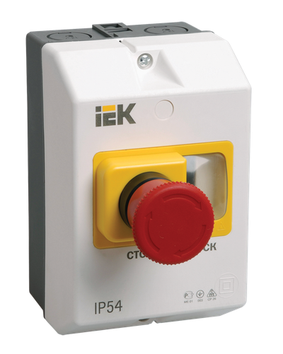 Оболочка защитная с кнопкой "Стоп" IP54 IEK