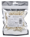 Nylon white flat cable clamp 6x12mm (100pcs/pack) IEK1