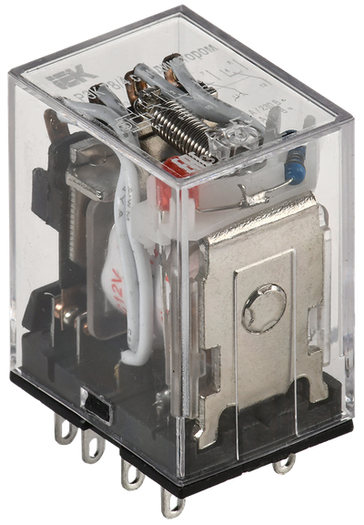 Реле РЭК78/4 с индикацией 3А 12В DC IEK