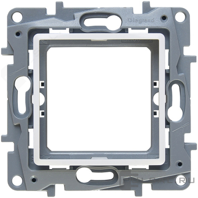 ETIKA Адаптер для механизмов серии Mosaic белый