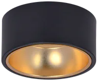 LIGHTING Luminaire 4017 surface mounted ceiling lamp GX53 black/gold IEK