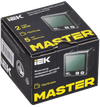 Digital panel voltmeter single-phase RS-485 72x72 LCD MASTER IEK1