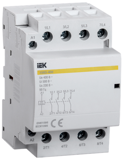 Modular contactors KM KM63-40M AC/DC IEK