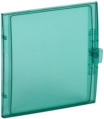 TEKFOR Дверца для корпуса пластикового КМПн-24 IP65 зеленая прозрачная IEK