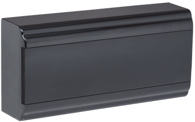 PRIME Корпус пластиковый ЩРН-П-18 модулей навесной черный IP41 IEK